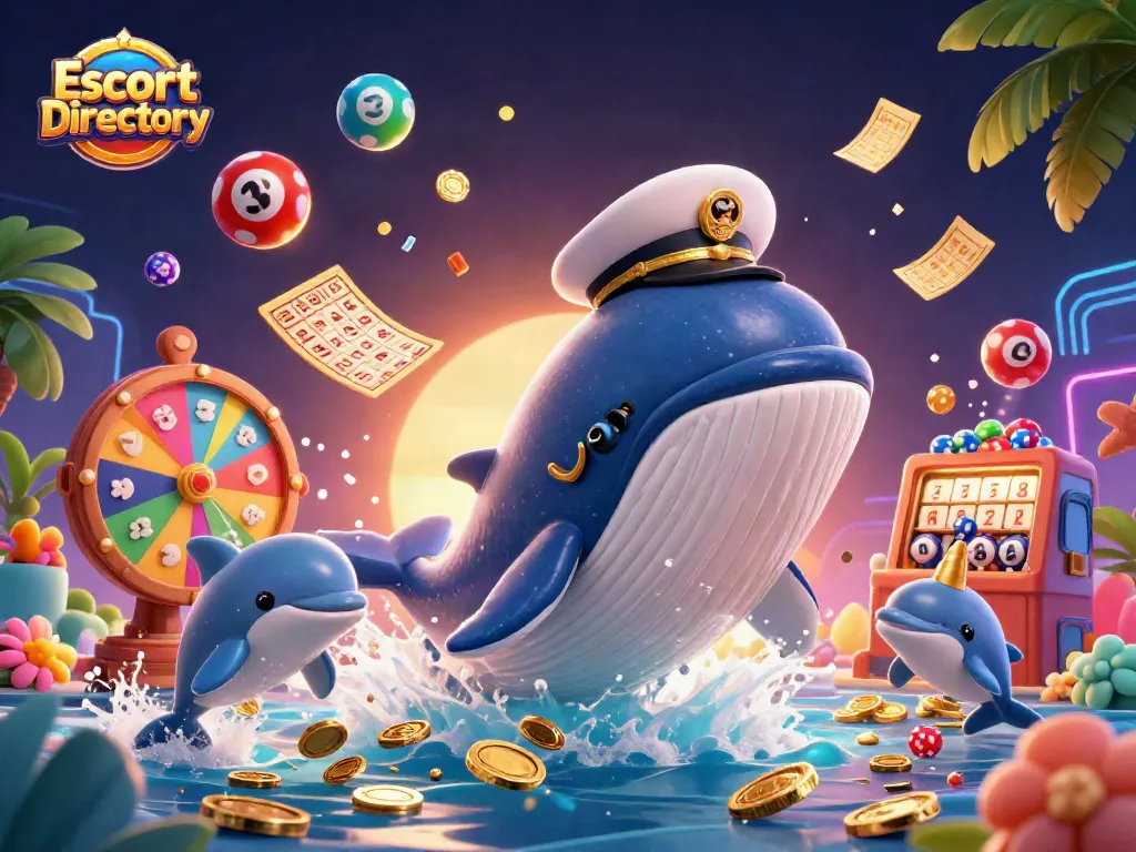 Engage with the Escort Directory featuring dynamic 3D characters amidst a rich casino atmosphere.