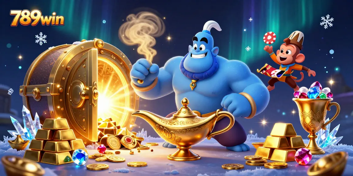 Experience thrilling wins with 789win in this vibrant casino scene full of treasures.