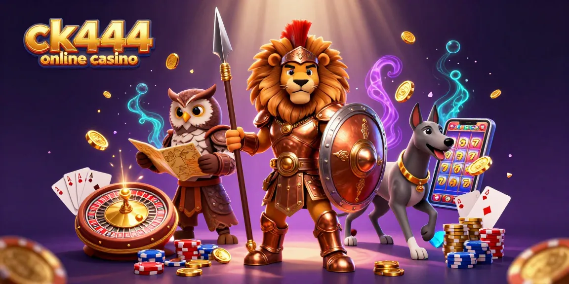 Engage with ck444 online casino's thrilling atmosphere featuring exciting gaming elements and dynamic characters.