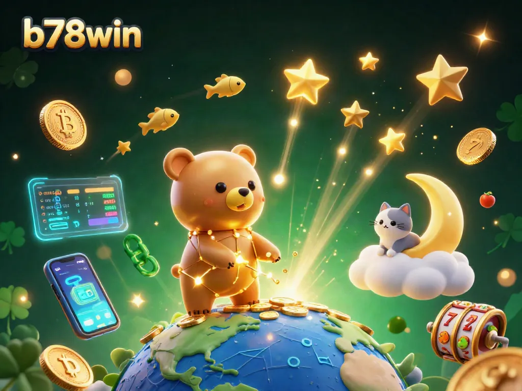 Experience thrilling gameplay at b78win with dynamic slots and jackpot features in a vibrant casino setting.